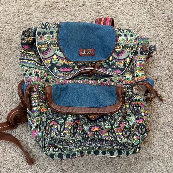 Sakroots Flap Backpack - Picture 1 of 16